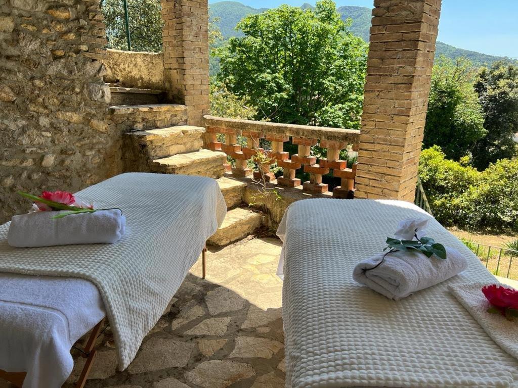 Les Horizons - Spa-Jacuzzi - Massage- Sauna - 4 Saisons - Piscine Chauffee Toute L'Annee - 800M Centre Ville Nyons Exterior foto